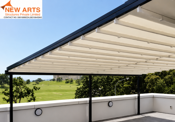 Retractable Tensile Roof