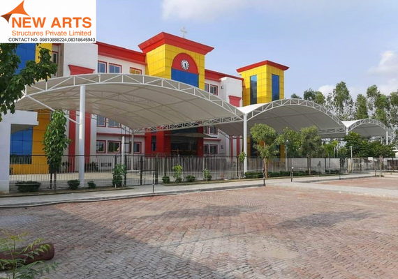 Tensile Car Parking Structure