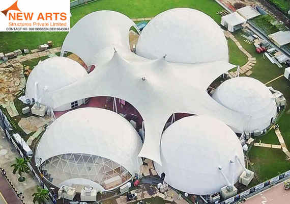 tensile dome structure
